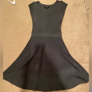 grey knitted dress